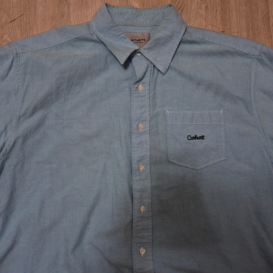 칼하트 WIP 워크 인 프로그레스 포켓 반팔 셔츠 M(95) 상품이미지2