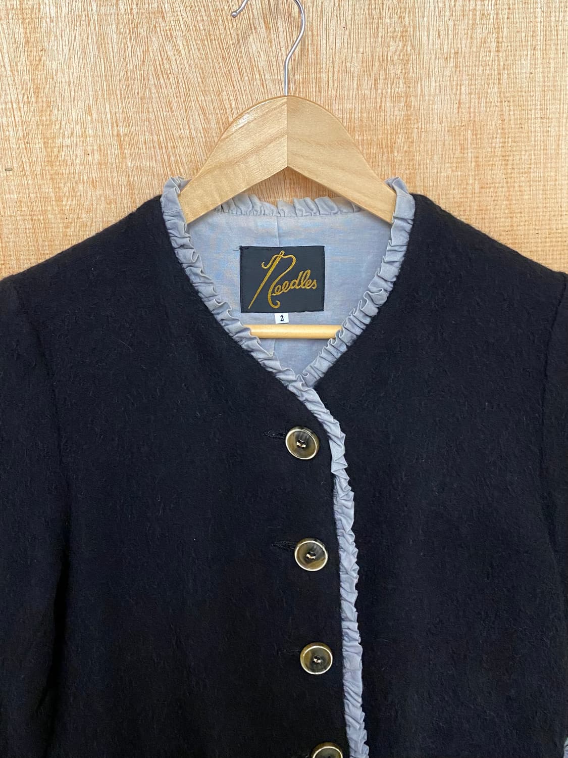 NEEDLES wool frill jacket 니들즈 울 프릴 자켓 상품이미지3