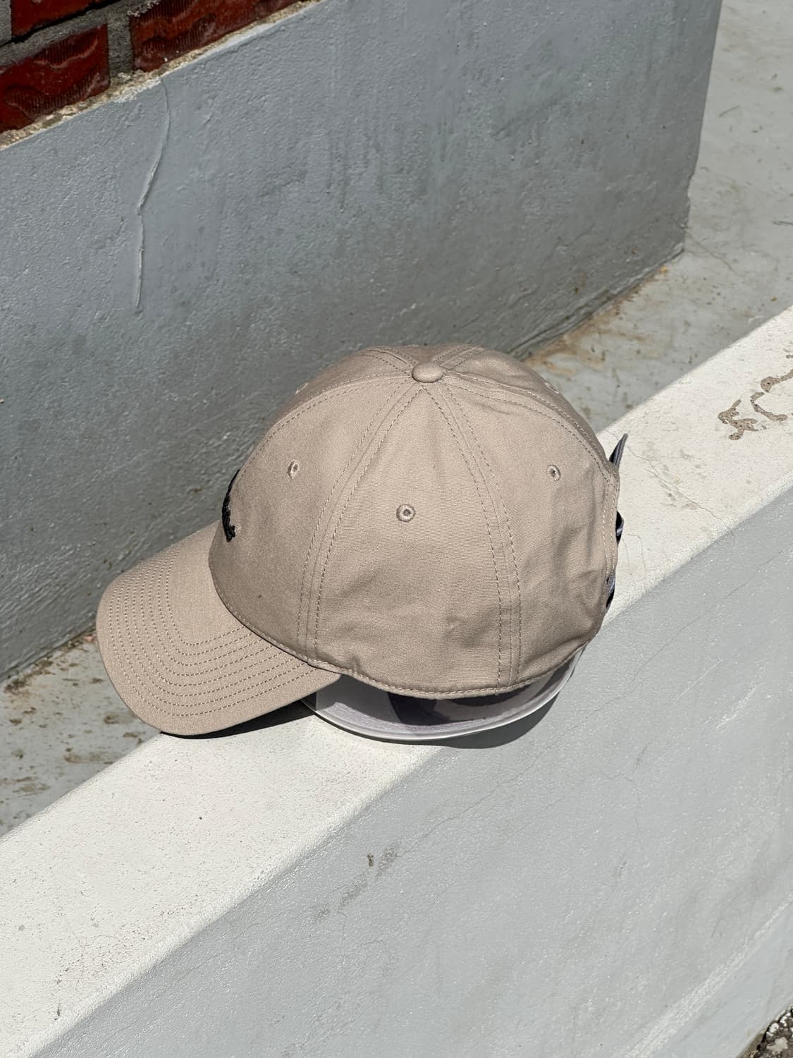 [F] 타이틀리스트 로고 골프 베이지 볼캡 모자 상품이미지3