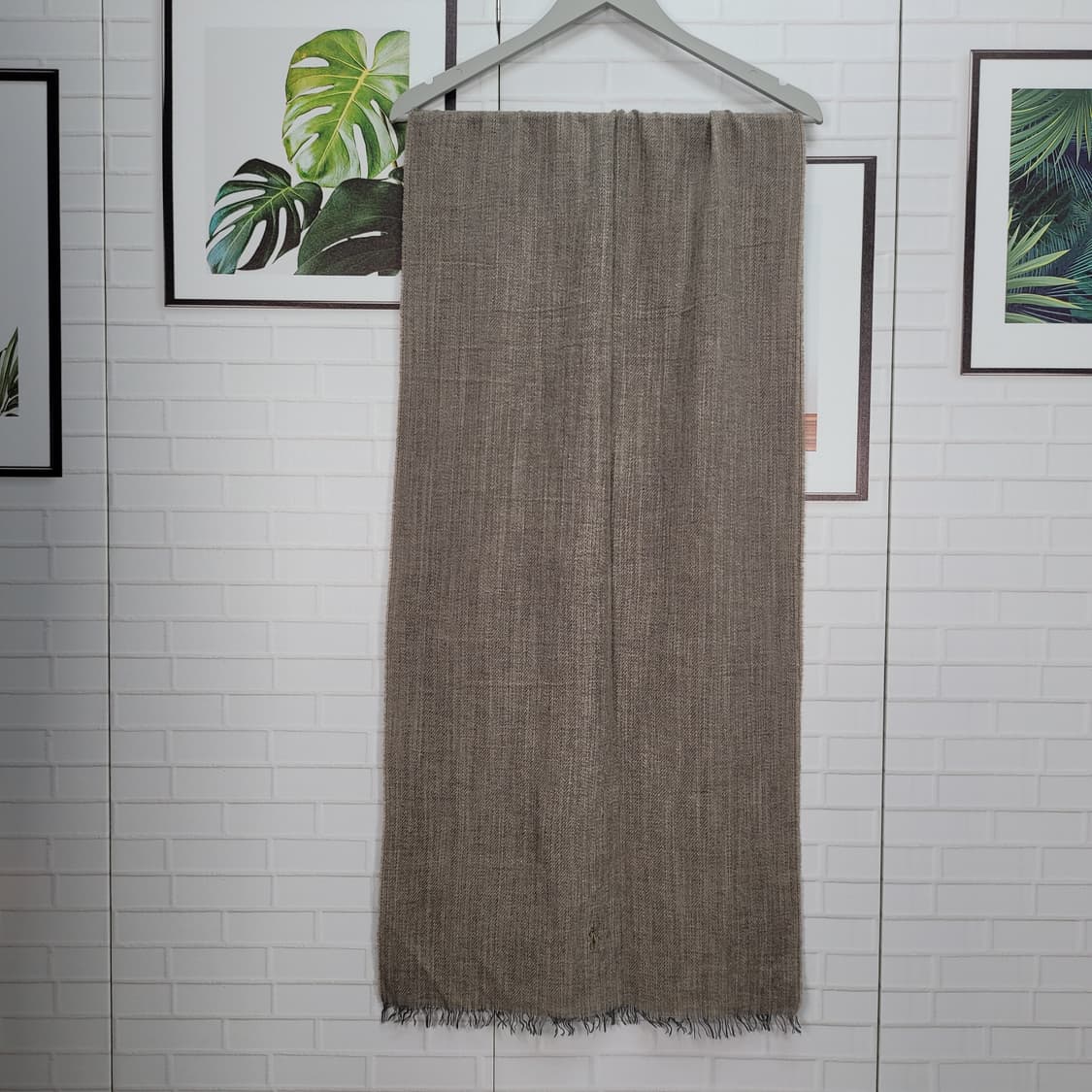 폴로랄프로렌 울 머플러 목도리 Made in Italy 남여공용 새상품급 상품이미지3