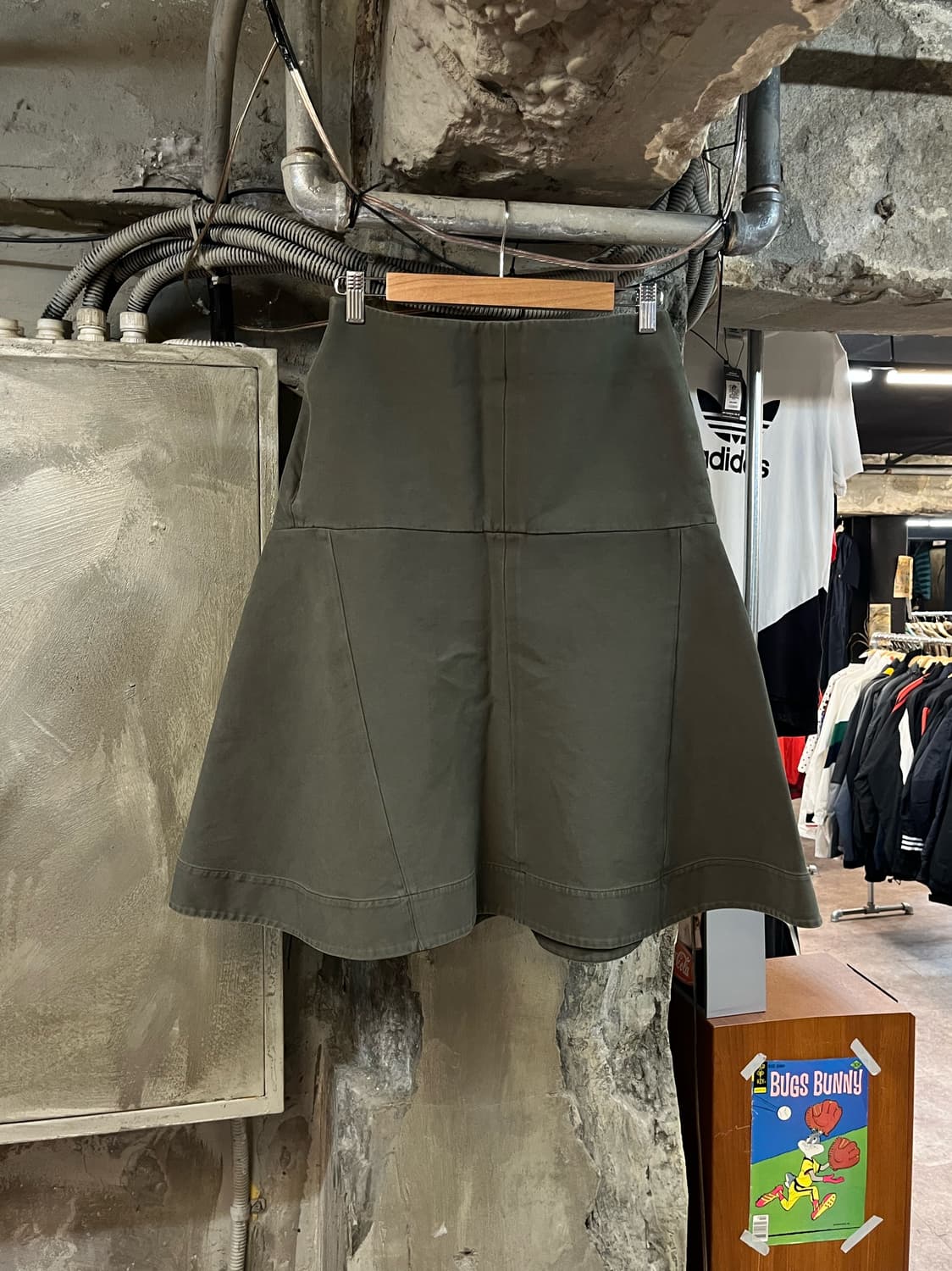 마르니 스커트 카키 42 #csz1945 상품이미지2