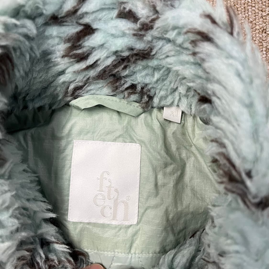  패치선데이 후리스 조끼 상품이미지4