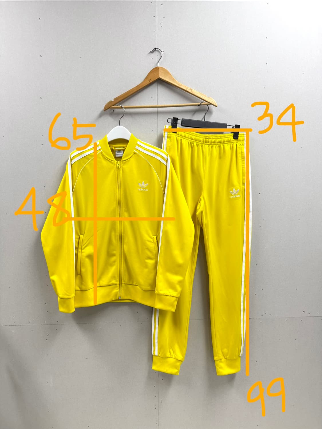 키즈 160 (여성) / 아디다스 슈퍼스타 져지 조거팬츠 세트 상품이미지2