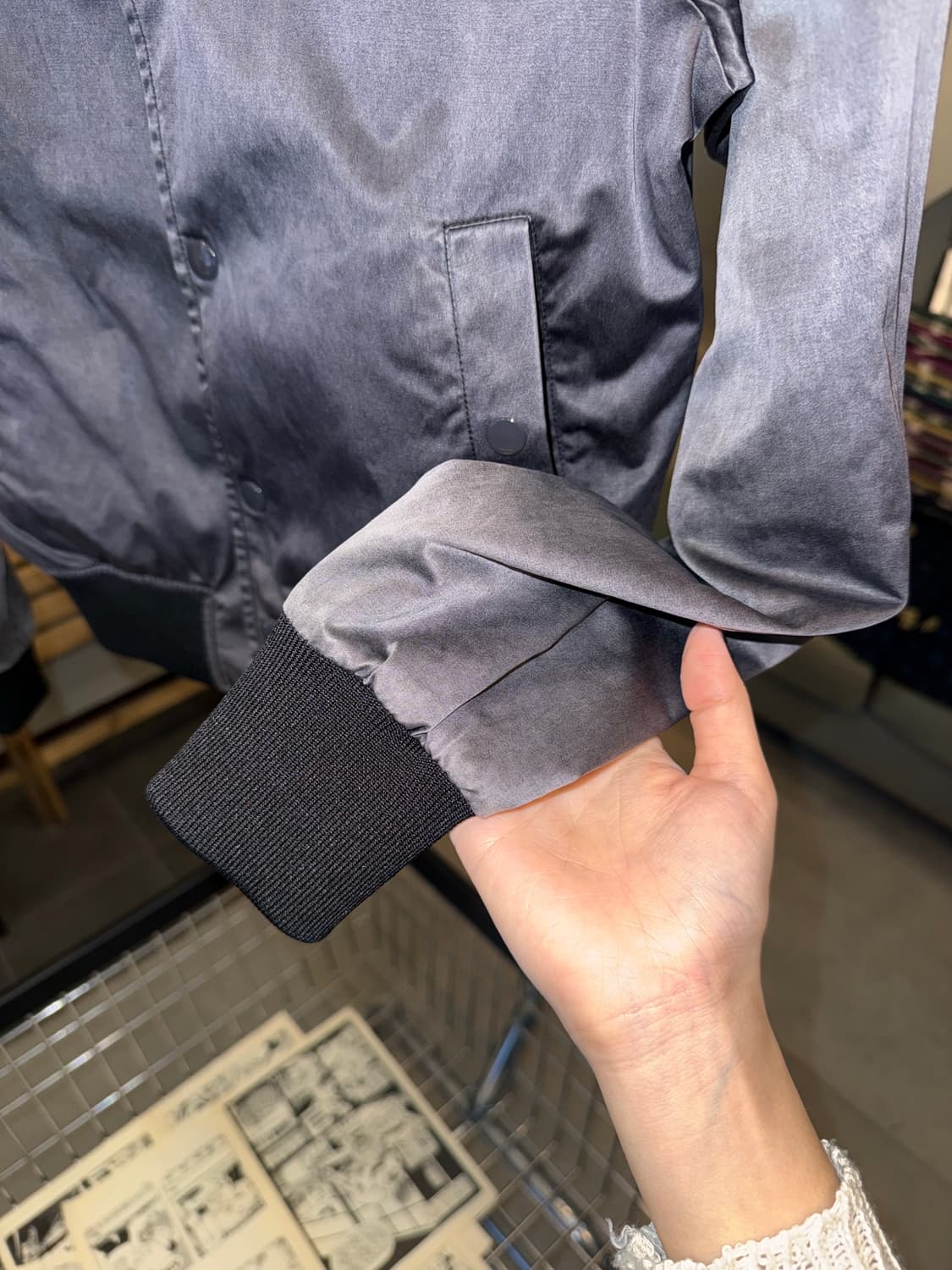 Diesel back print reversible Jacket 상품이미지6