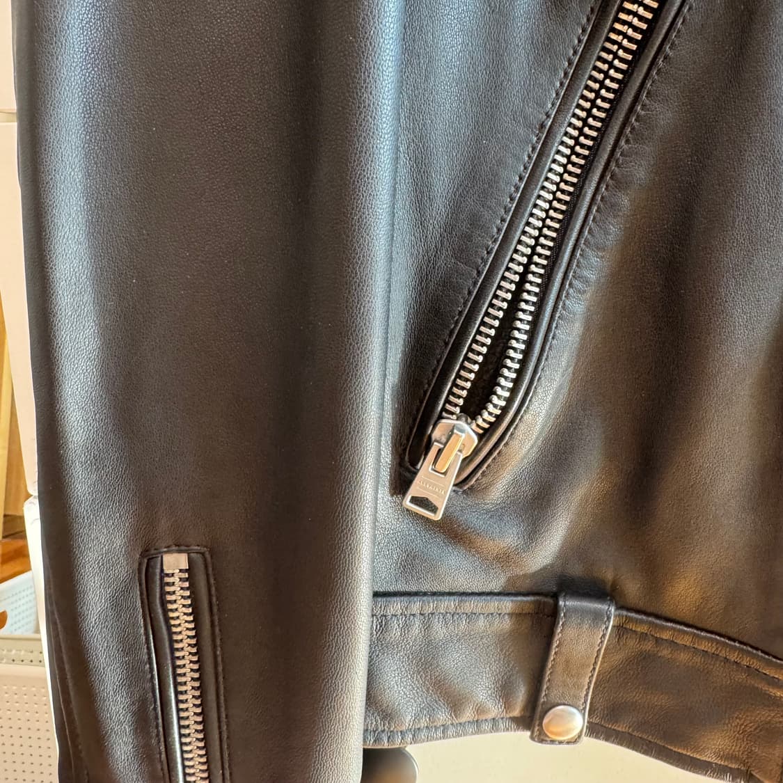 올세인츠 라이더 가죽 자켓 상품이미지3