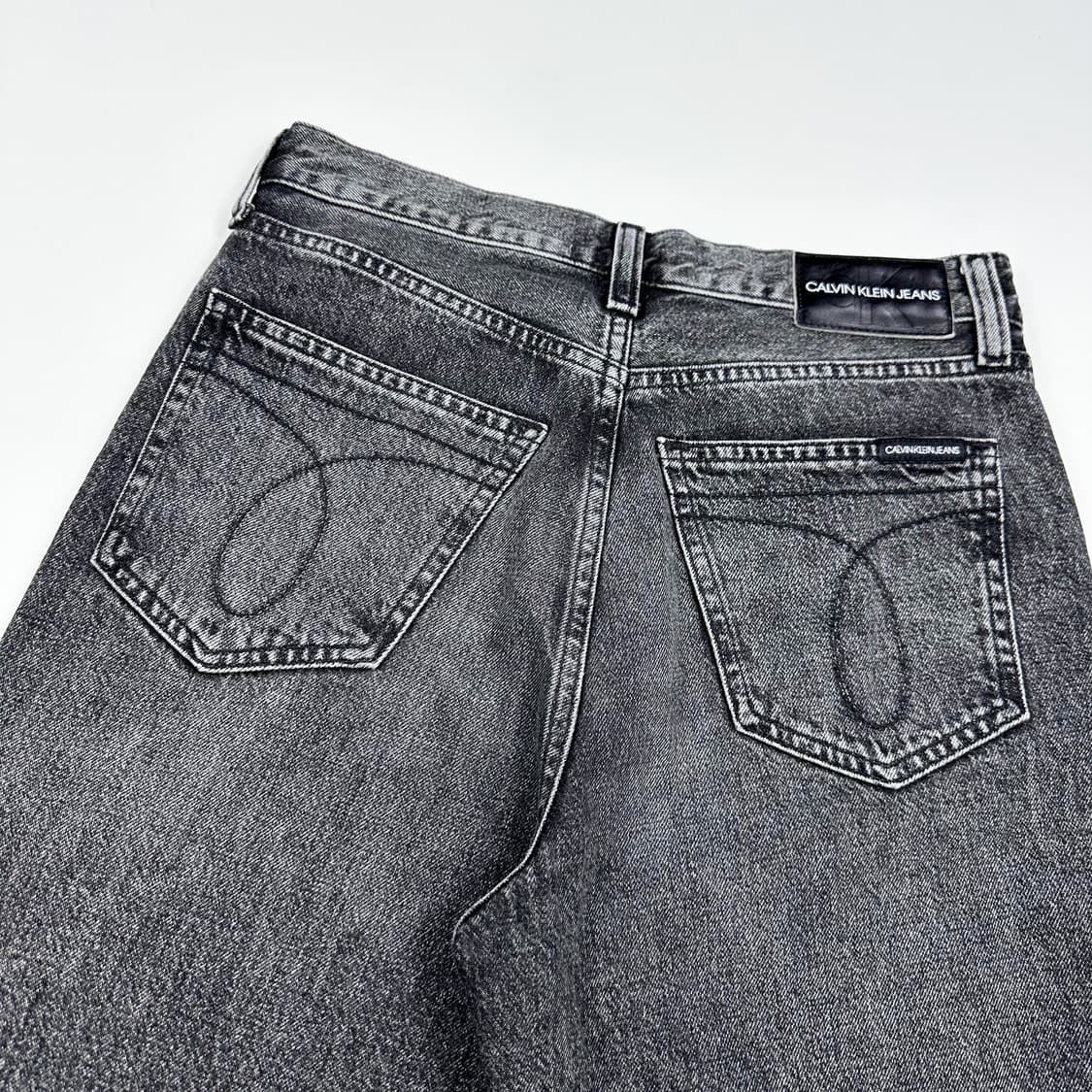 캘빈클라인 ck 흑청 블랙진 데님 팬츠 (25인치 여성추천) 상품이미지5