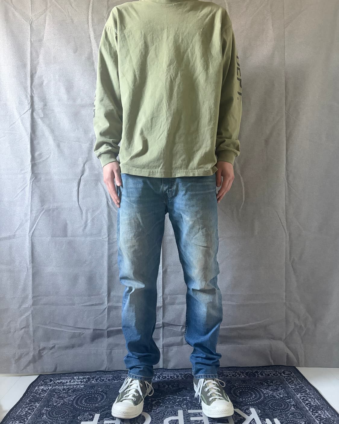 리바이스 502 레귤러 테이퍼드 데님 32/32 상품이미지1