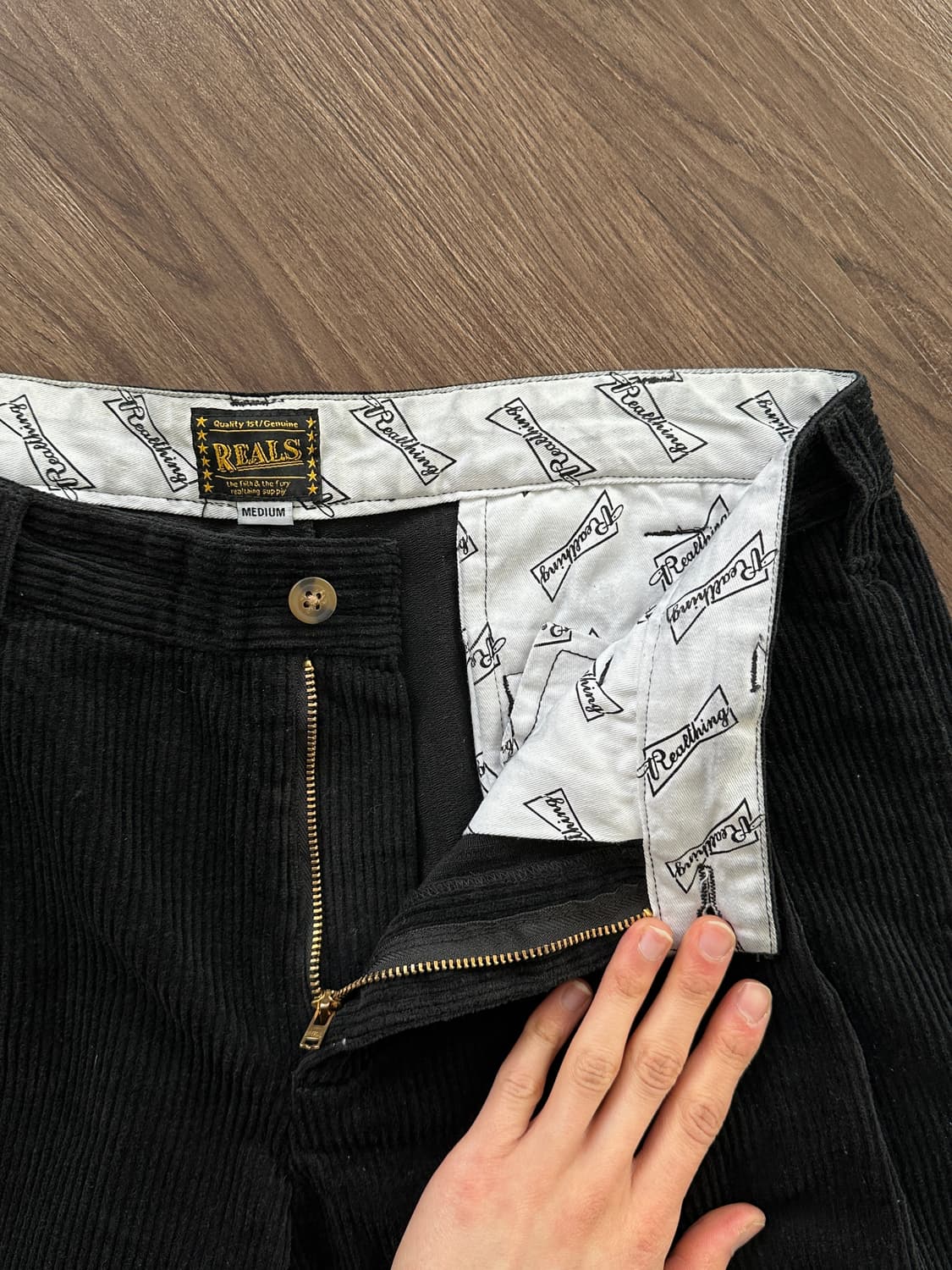 RealThings 코듀로이 테이퍼드 트라우저 상품이미지9