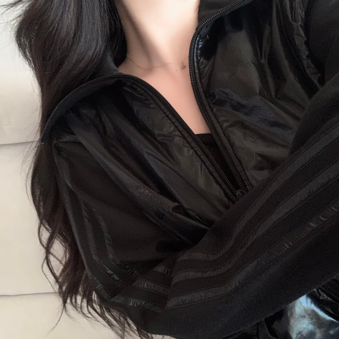 아디다스 블랙 나일론 져지 상품이미지1