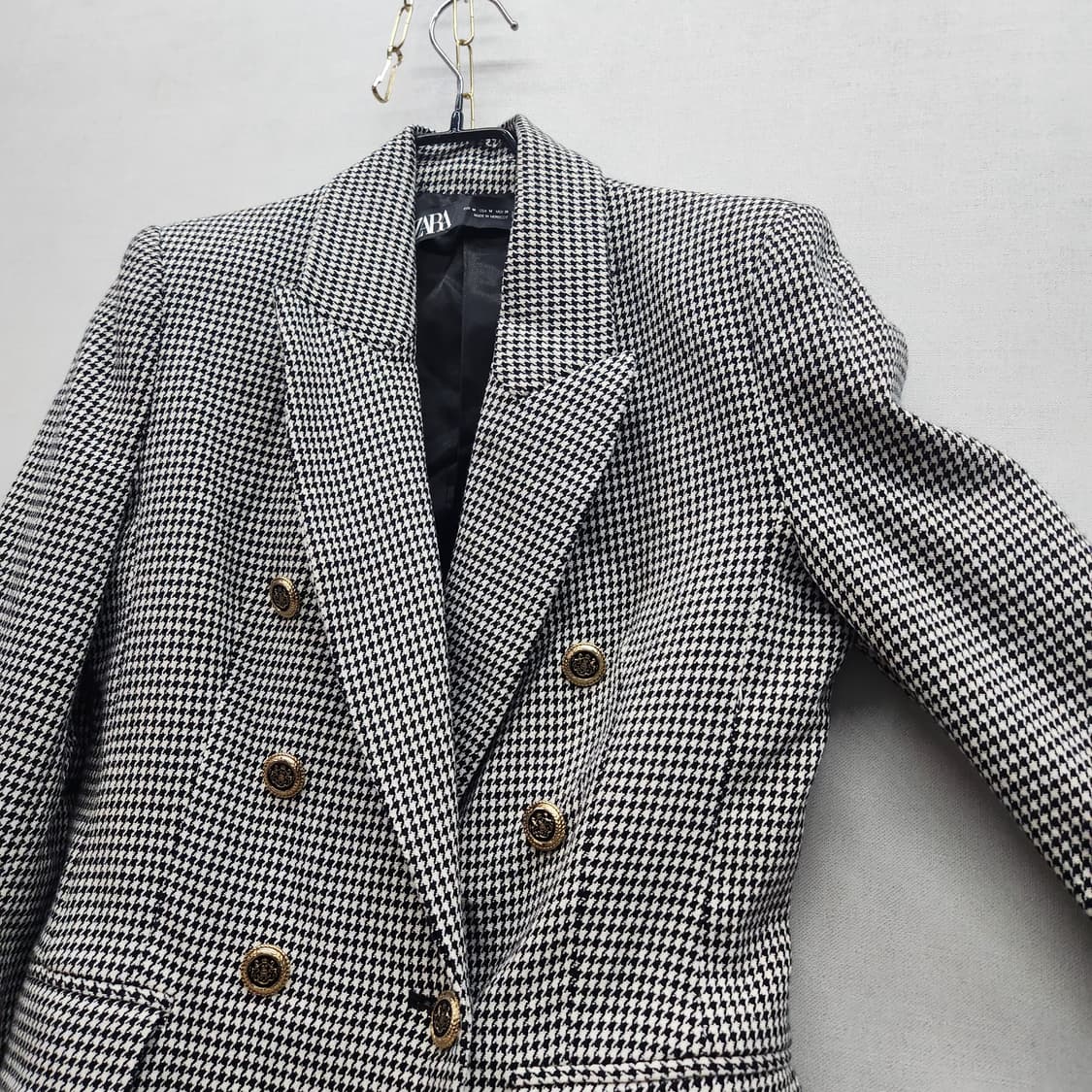 자라 ZARA 하운드투스 블레이저 자켓 M(S) 상품이미지3