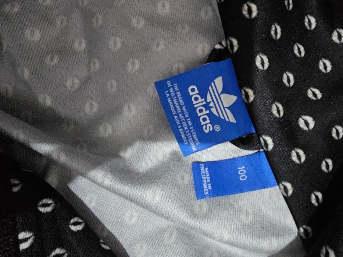 아디다스 도트 땡땡이 져지집업 100 / L 상품이미지5