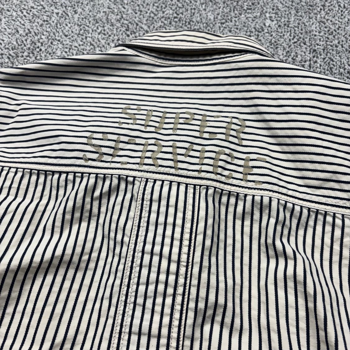 리바이스 레드탭 마린 히코리 셔츠 상품이미지4