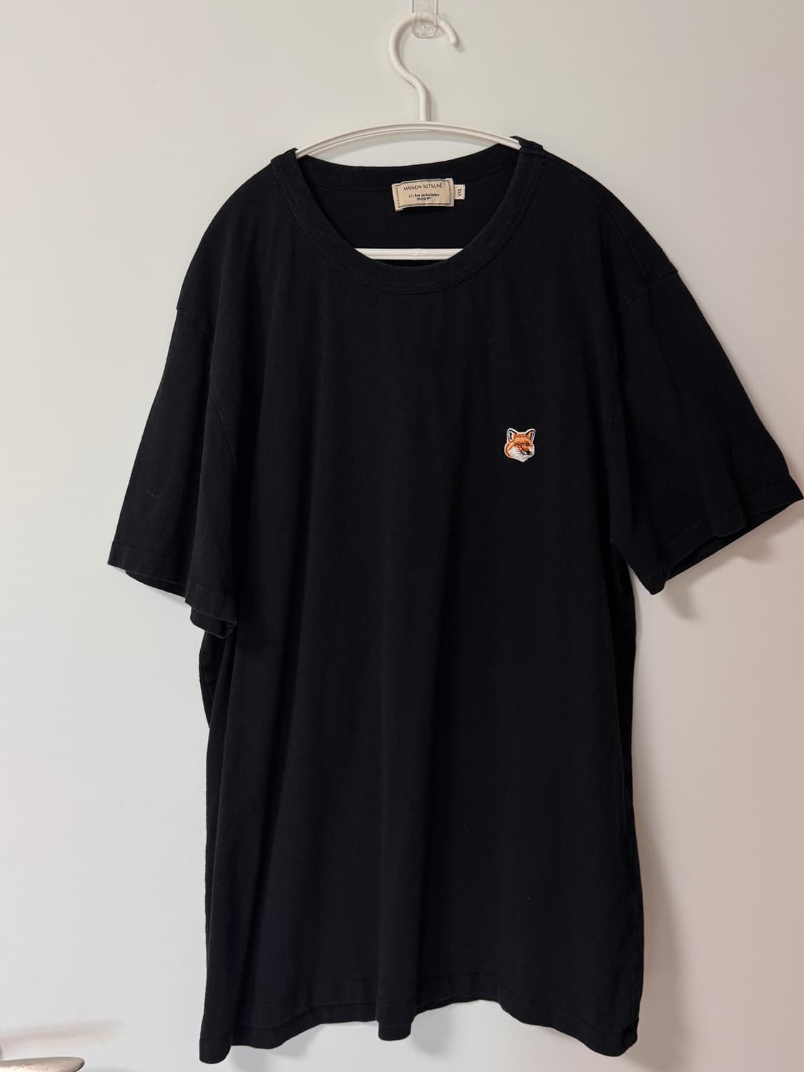 메종키츠네 블랙 xxl 상품이미지1