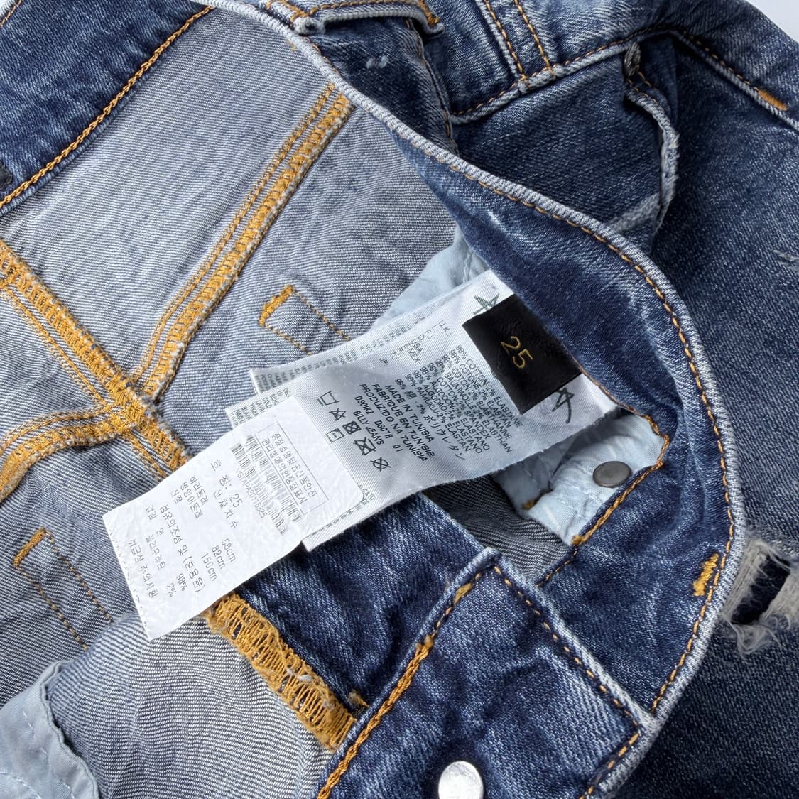 비비안웨스트우드 빈티지 Y2K 데님팬츠 상품이미지3