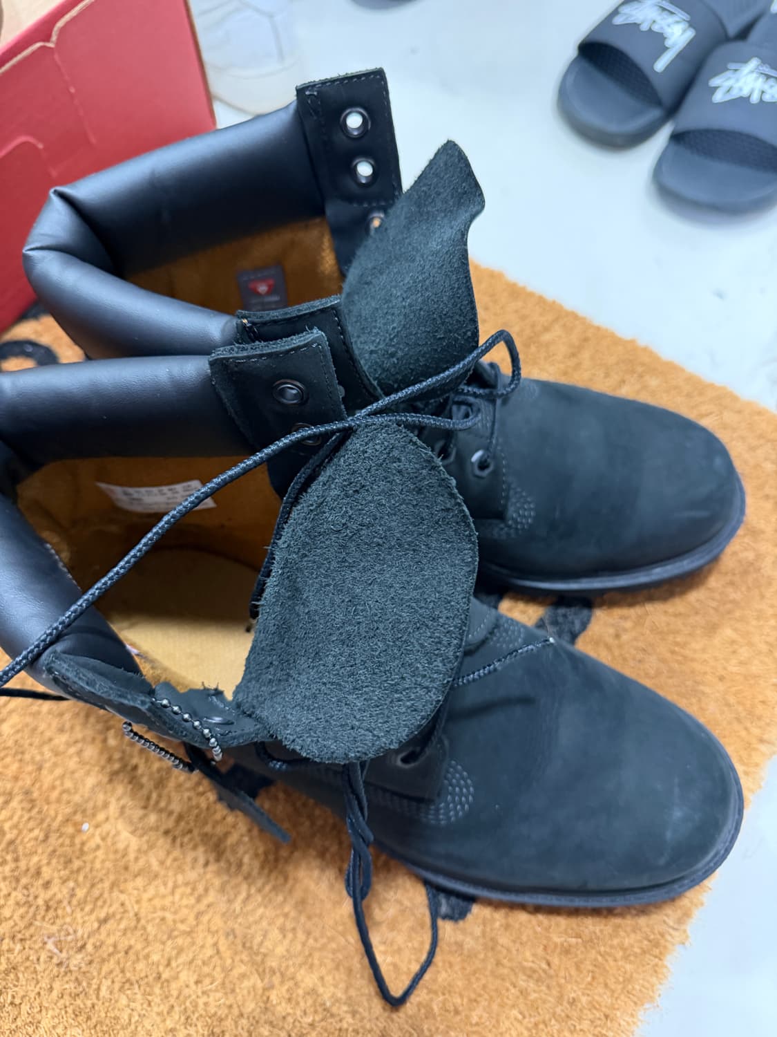 팀버랜드 6인치 블랙 워커 260사이즈 상품이미지1