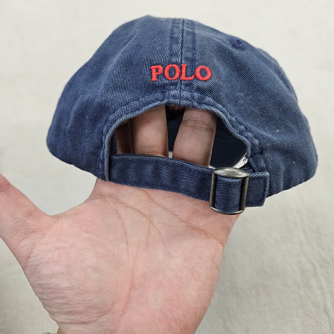 [F] 폴로 랄프로렌 레드 빅포니 코튼 치노 볼캡 모자 0120Y2 상품이미지5
