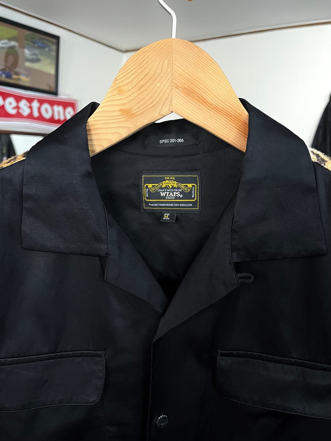 더블탭스 레오파드 셔츠 상품이미지3