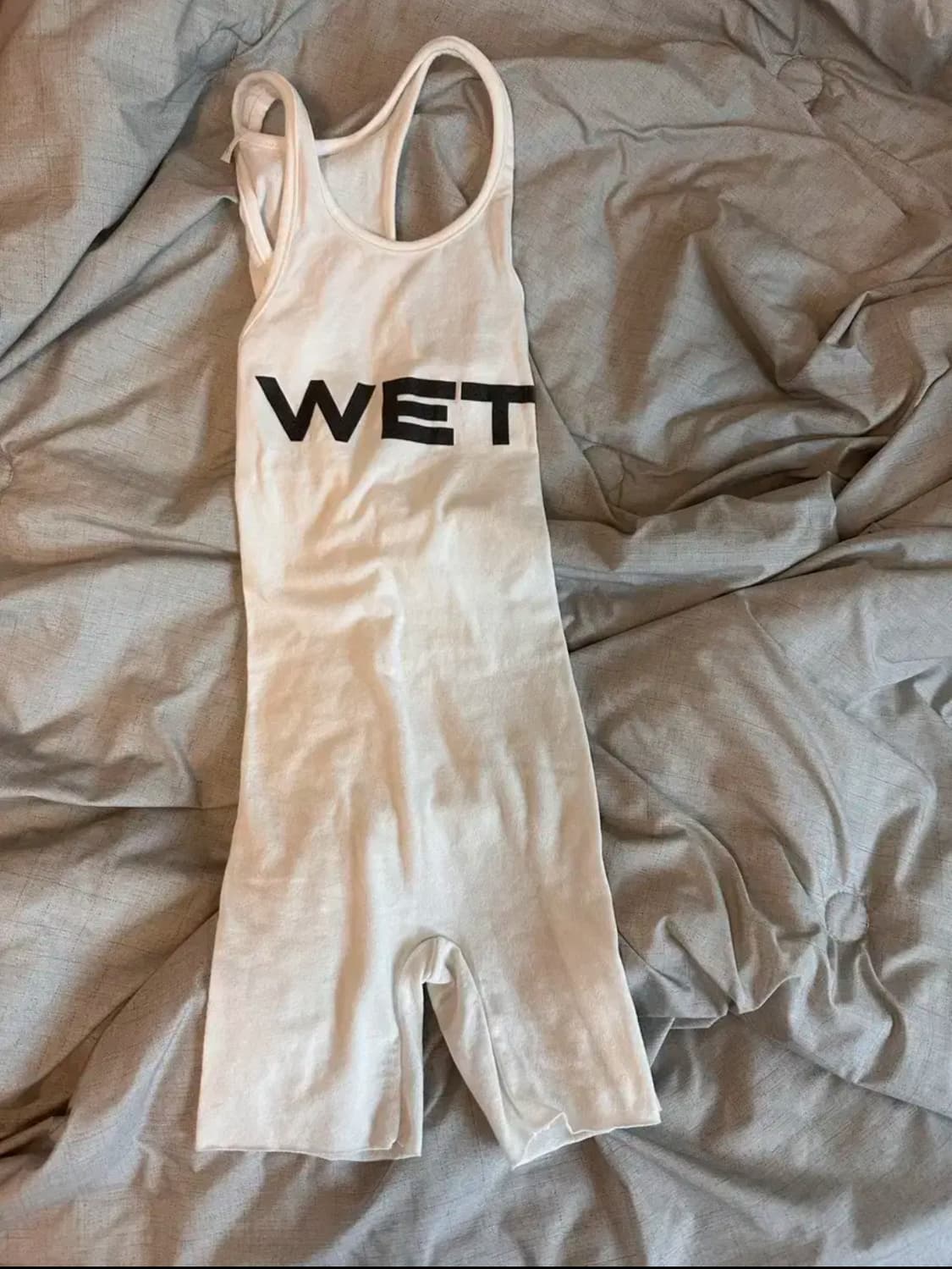 Yzy mowalola wet tank 이지 나시 상품이미지2