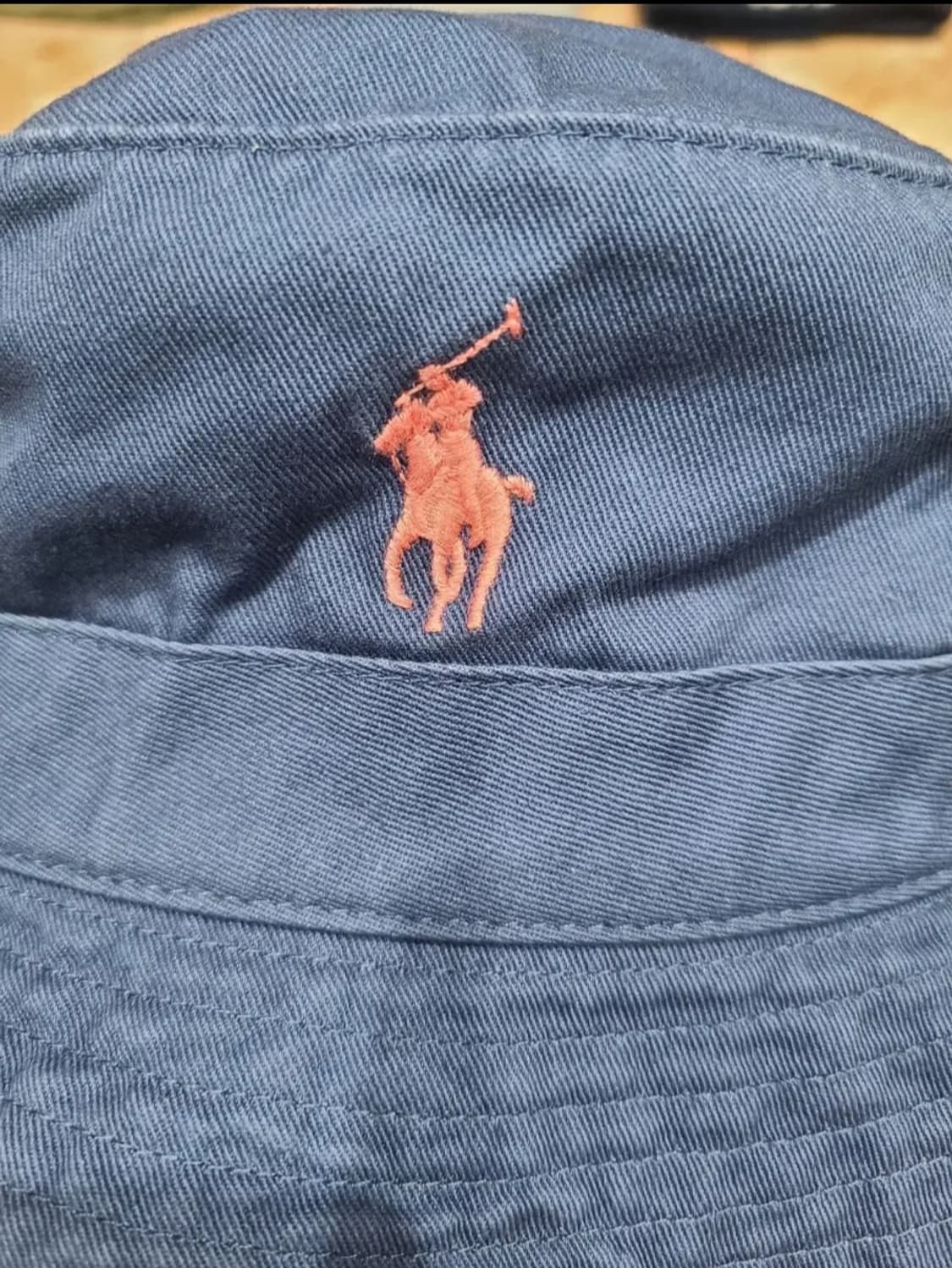 폴로랄프로렌 네이비 핑크 버킷햇 상품이미지5