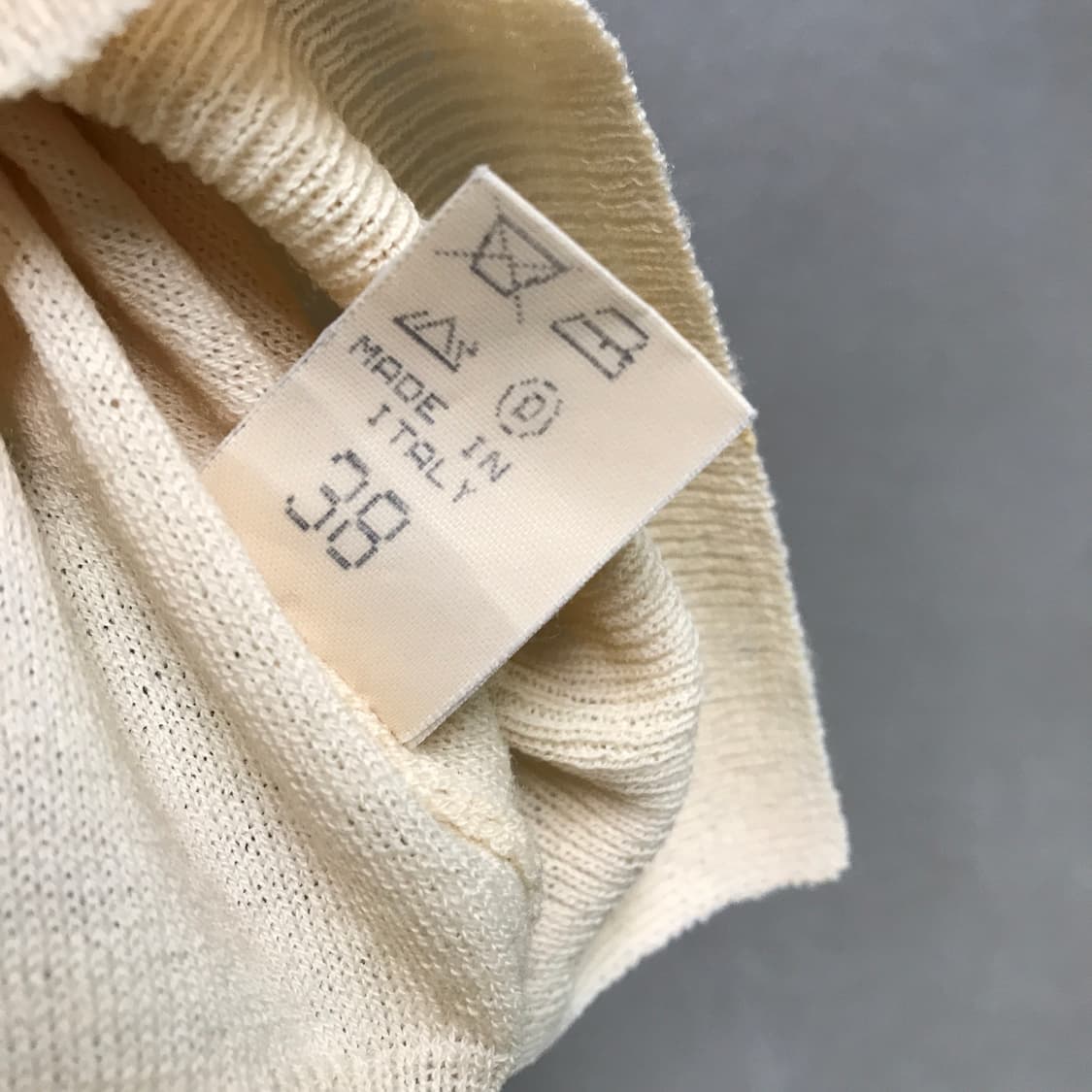 질샌더 슬리브리스 니트 38(W) 상품이미지5