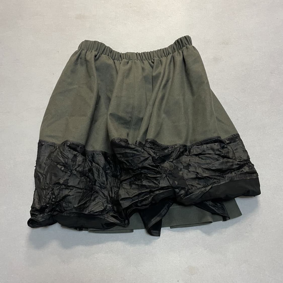 발렌시아가 레더 도킹 스커트 상품이미지2