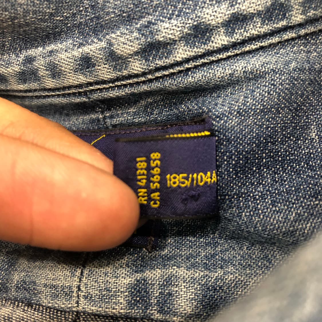 폴로 랄프로렌 데님 셔츠 상품이미지6