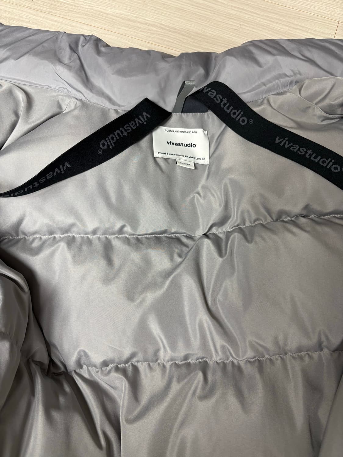 비바슈튜디오 덕다운 패딩(m) 상품이미지3