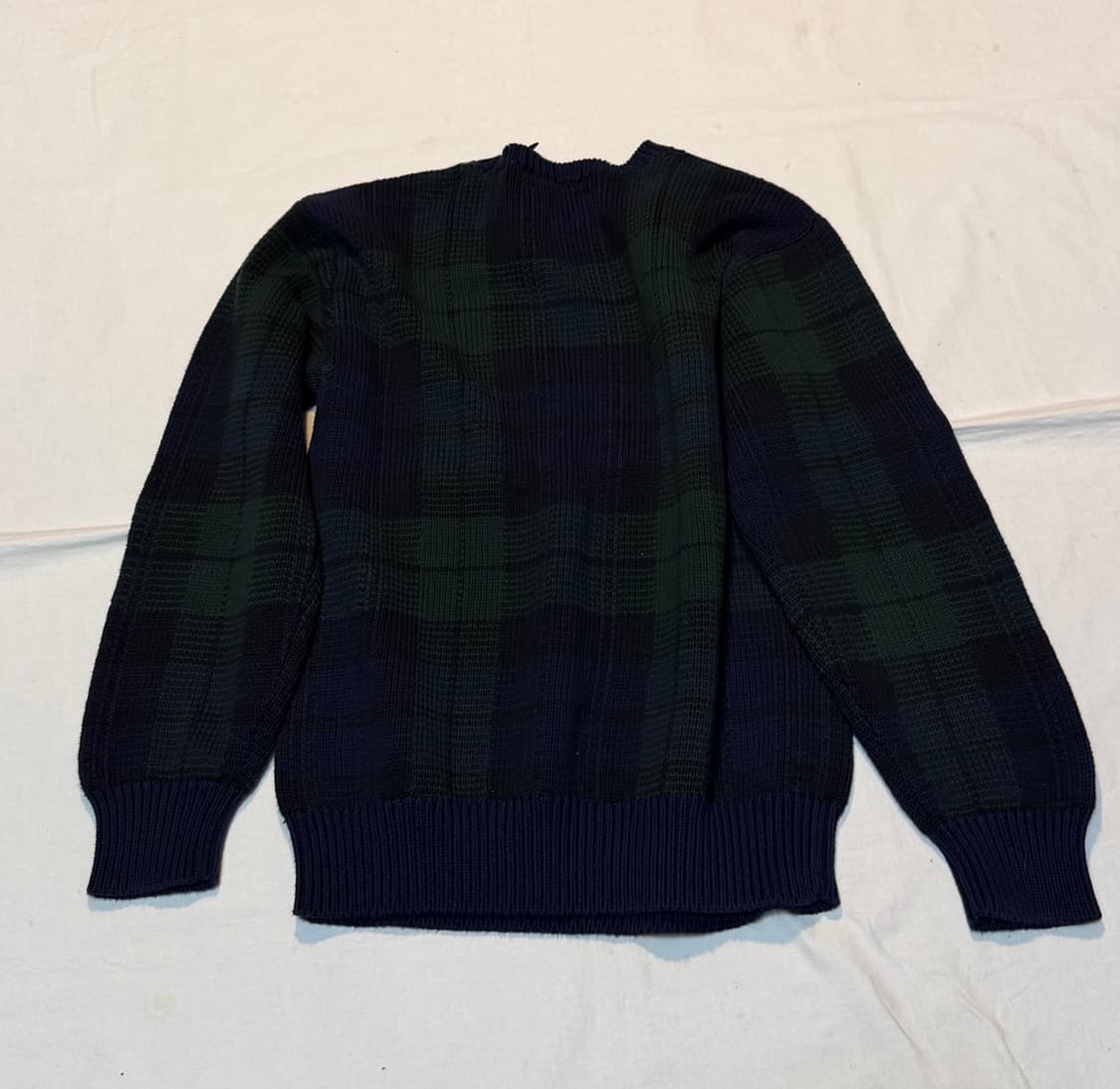 폴로 랄프로렌 블랙와치 라운드넥 코튼 니트 상품이미지3