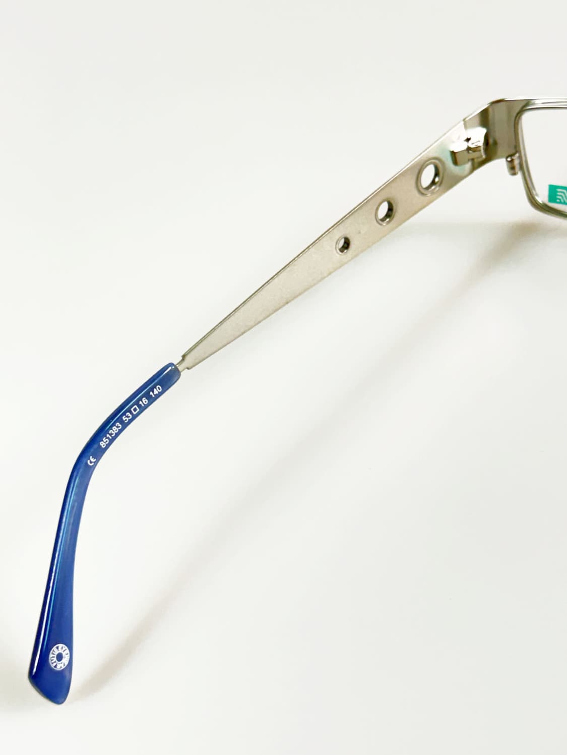 90s FUTIS 실버 메탈 슬림 스퀘어 빈티지 안경 상품이미지7