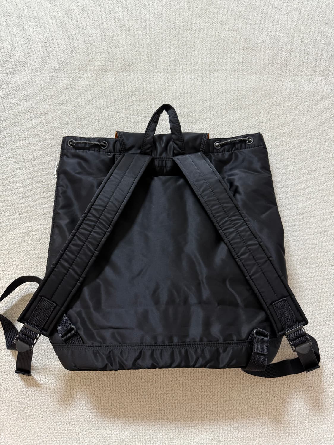 (신형) PORTER 포터 탱커 백팩 럭색 지퍼 블랙 상품이미지2