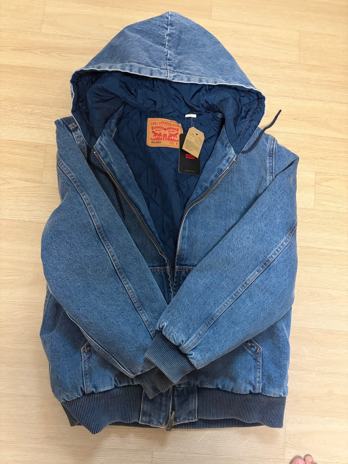 리바이스 워크웨어 포르트레로 데님 후드 자켓 판매 상품이미지2