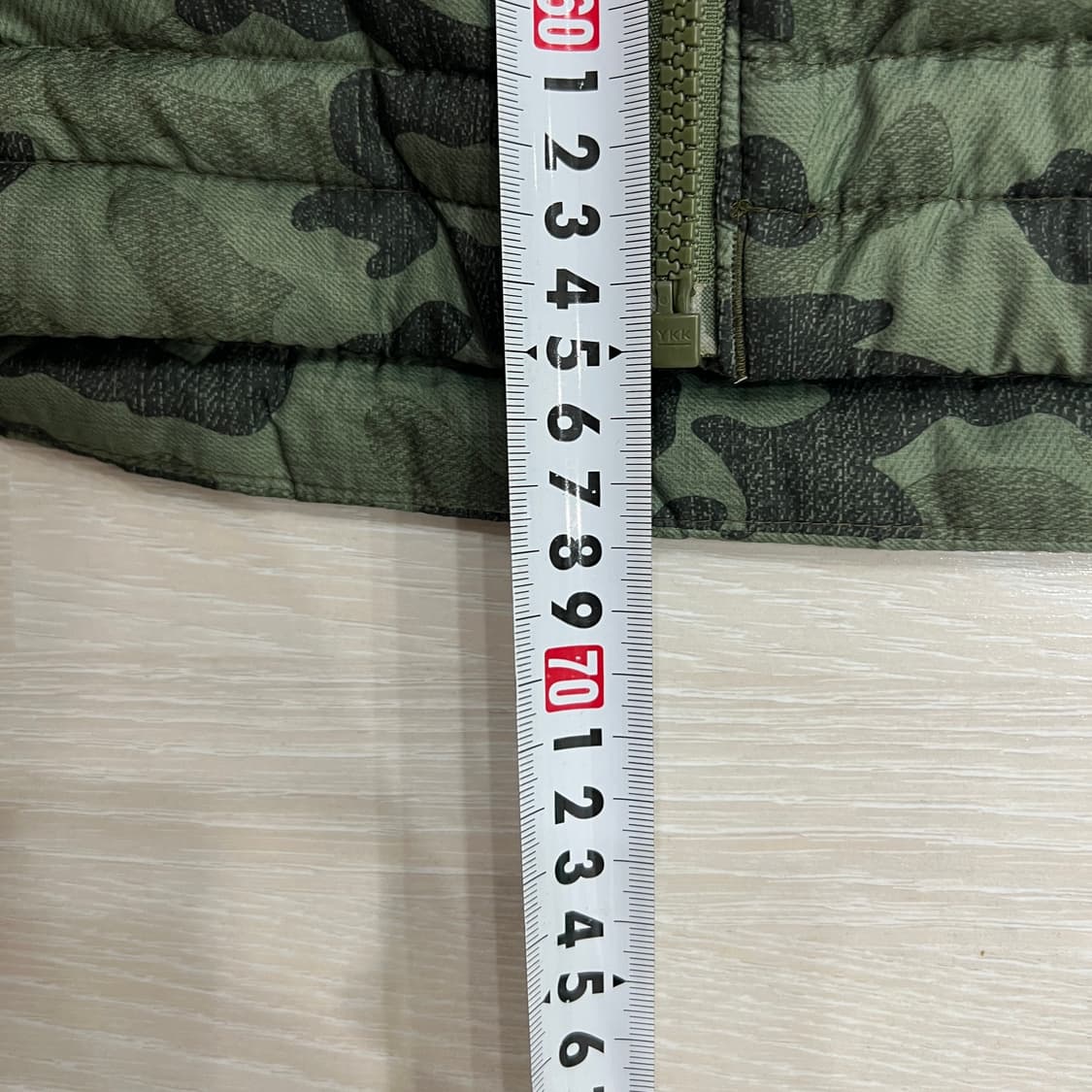 새상품급 컬럼비아 콜롬비아 카모 덕다운 경량 패딩 95 m 상품이미지3