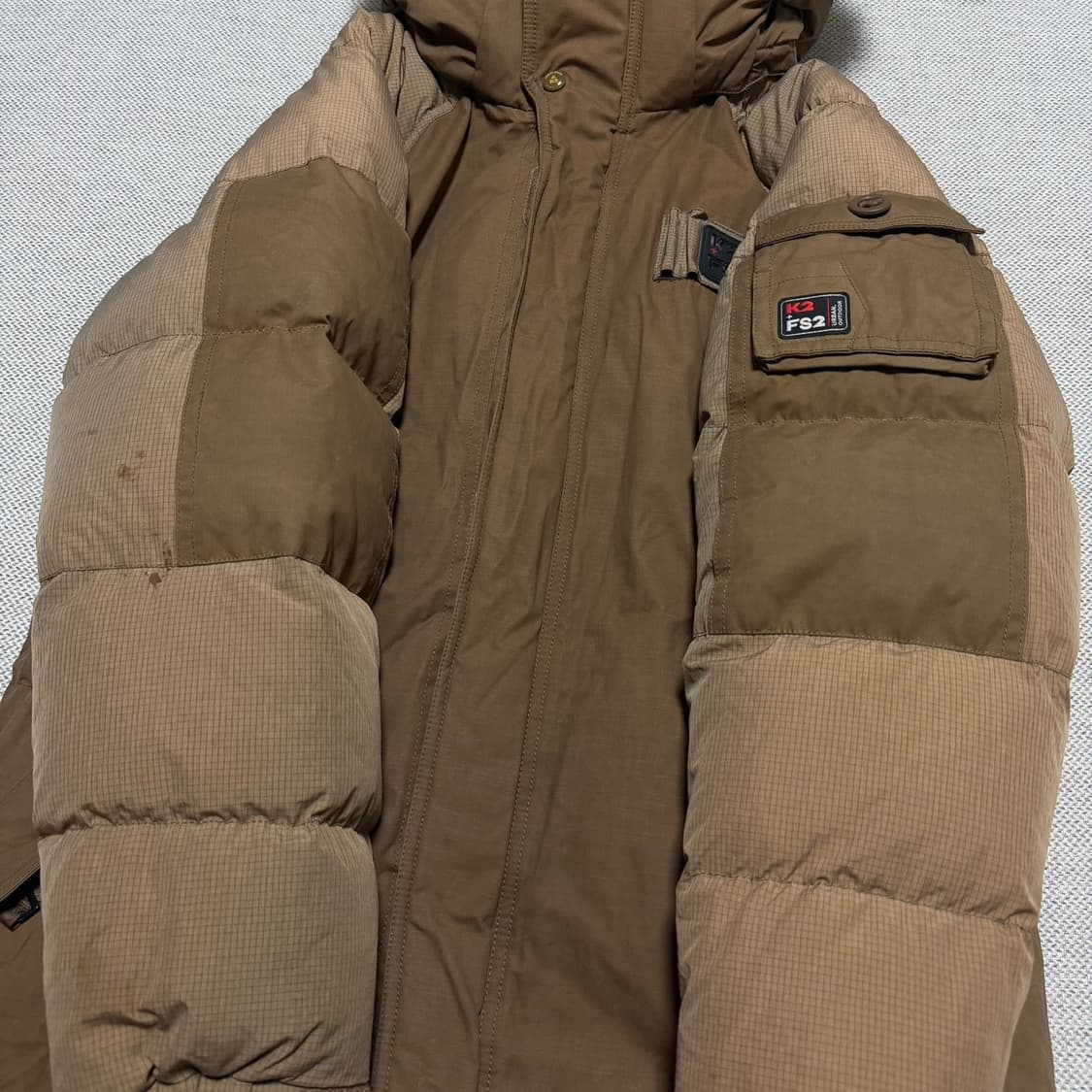 K2 FS2 브라운 야상파카 상품이미지2