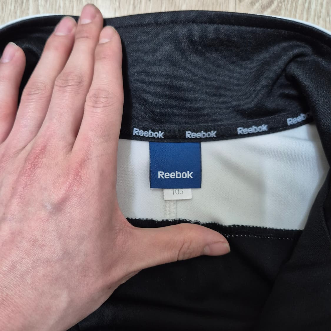 리북 투톤 자수로고 나그랑 트랙탑 져지 XL(105) 상품이미지5