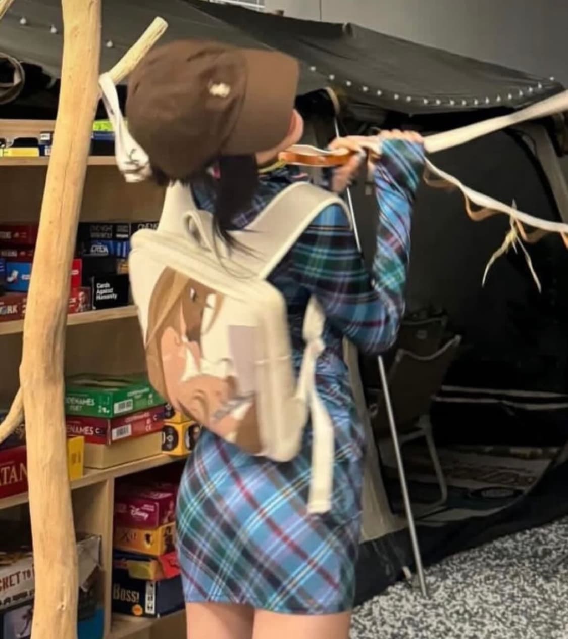 Alize Dress - Blue Plaid 상품이미지2