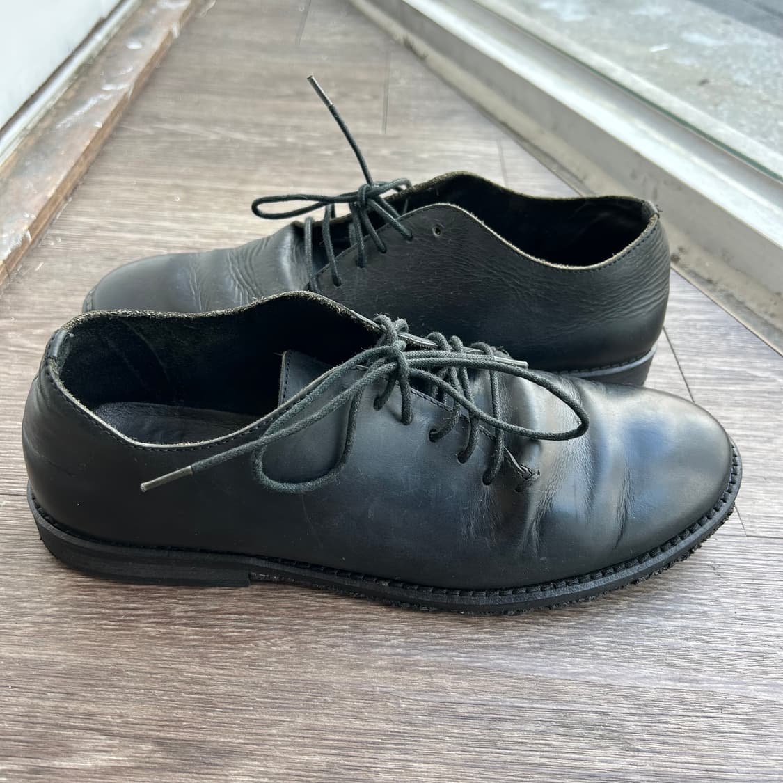 요지 야마모토 뿌르옴므 레더 더비 슈즈 상품이미지2