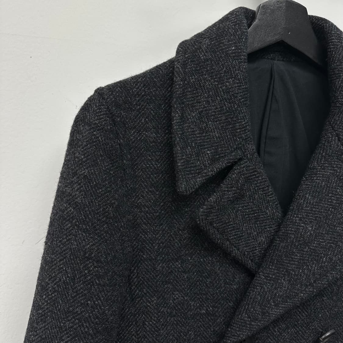 마가렛호웰 헤링본 울 더블 피코트 자켓 상품이미지5