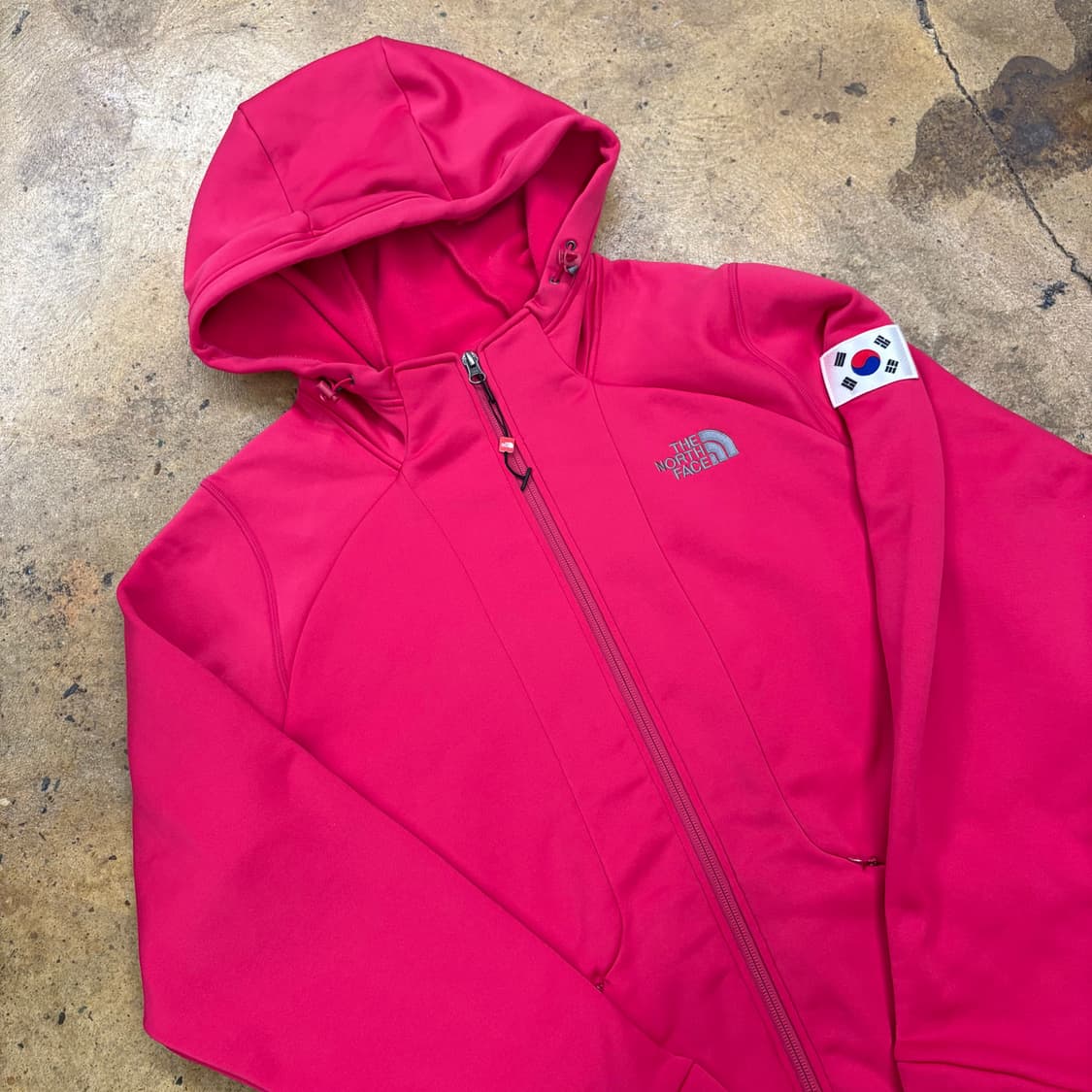 [정품/110,4XL] 노스페이스 팀코리아 기모 후드집업 b16 상품이미지1