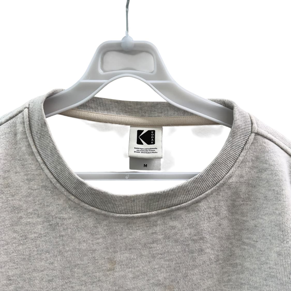 [M] 코닥 백멜란지 맨투맨 상품이미지5