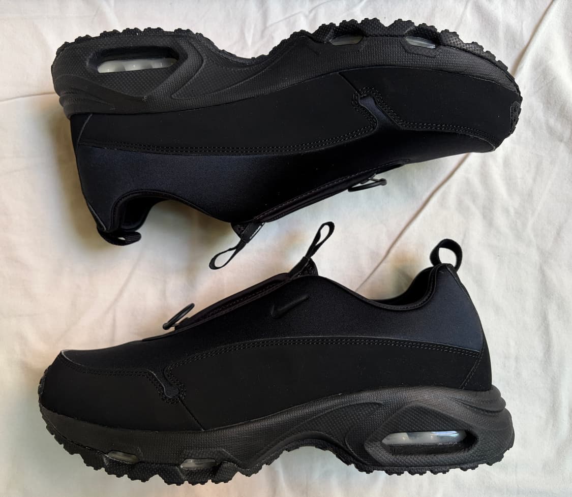 나이키 x 꼼데가르송 옴므 플러스 에어맥스 선더 SP 블랙 CDG x  상품이미지2