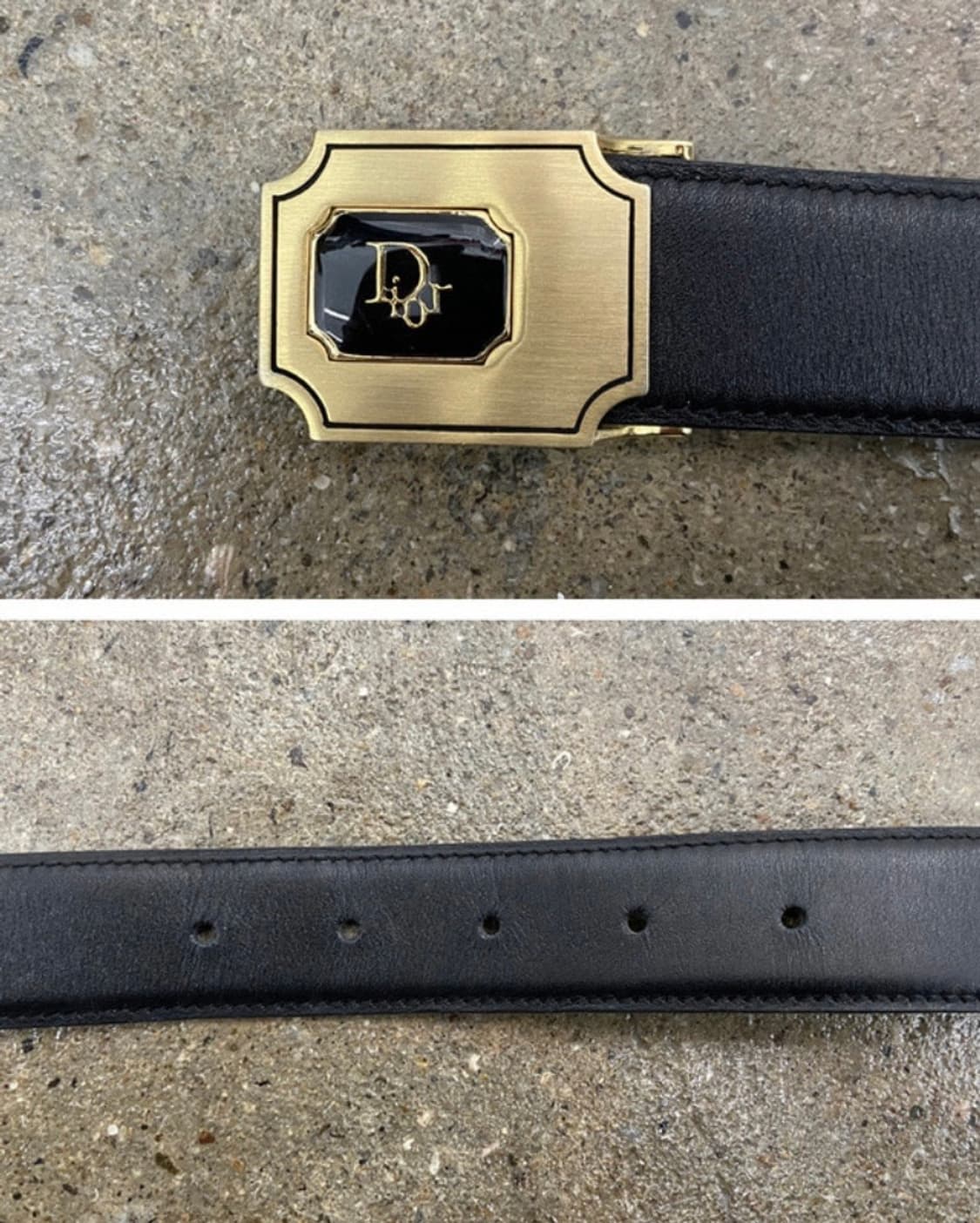 크리스찬 디올 레더 벨트 상품이미지2