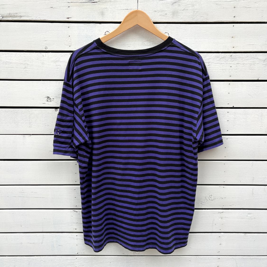 Needles 니들스 스트라이프 반팔 티셔츠 상품이미지2