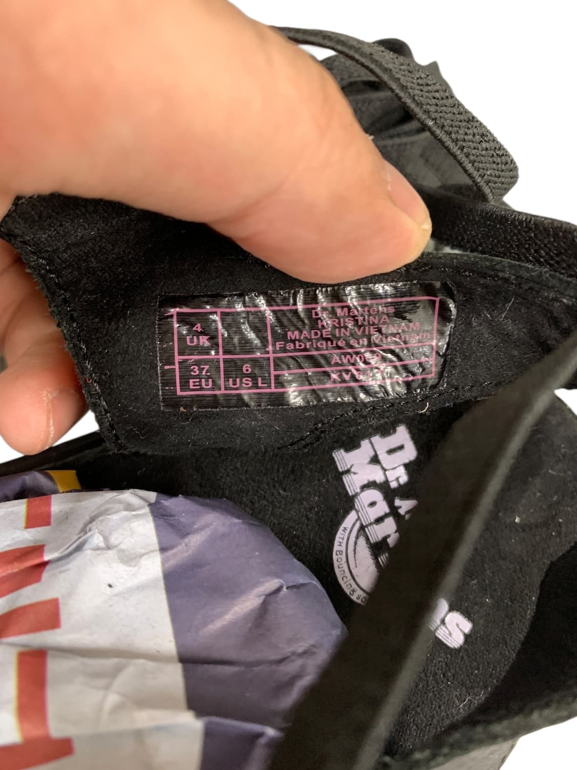 닥터마틴 크리스티나 블랙 UK4(230) (Gr-2948) 상품이미지7