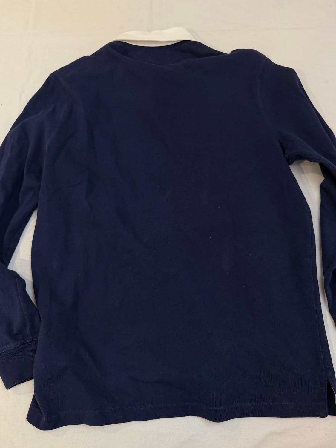 폴로 랄프로렌 럭비티 롱슬리브 카라티 네이비 상품이미지3