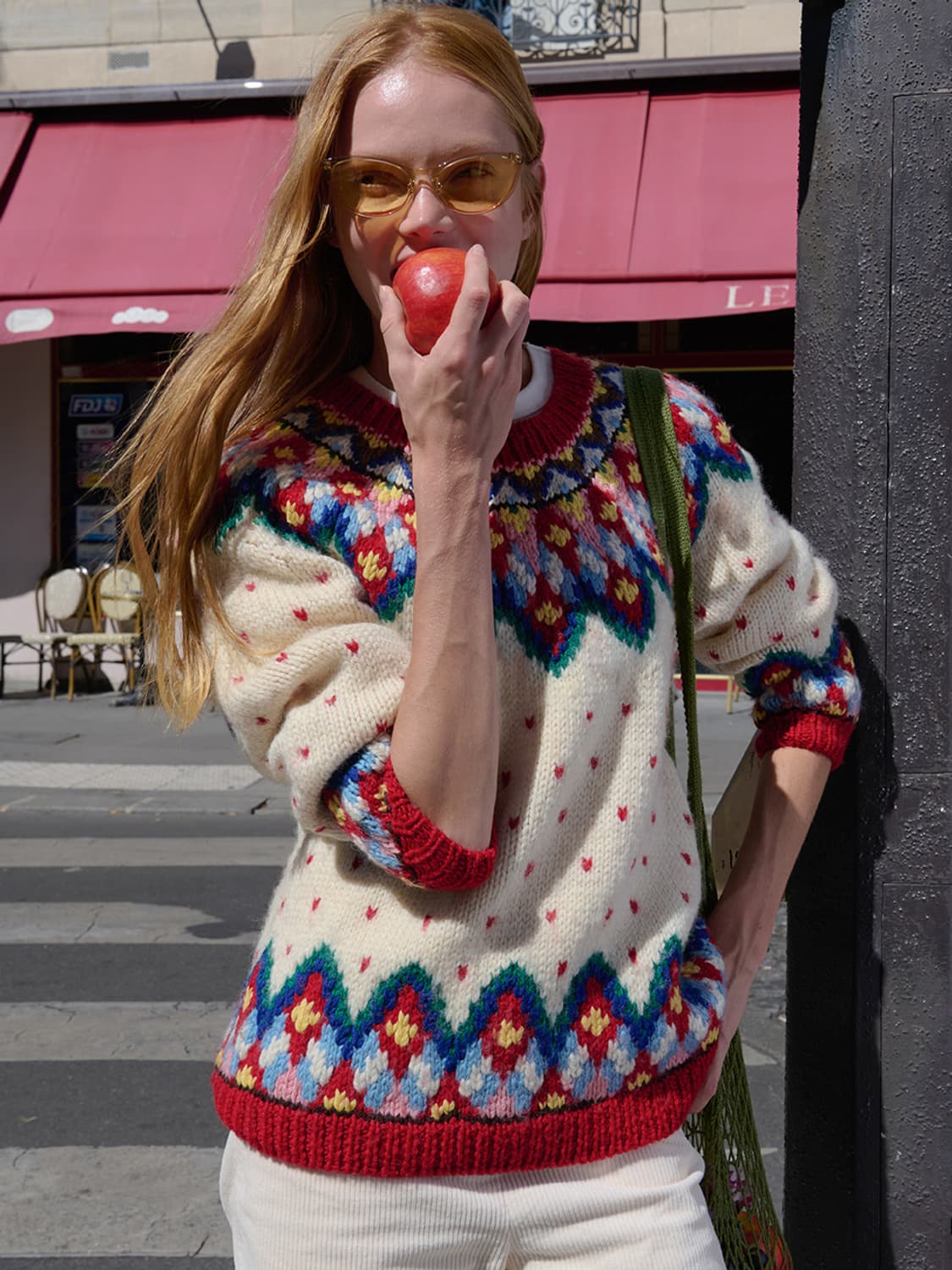 시티브리즈 지오 러브 라운드넥 니트 상품이미지1