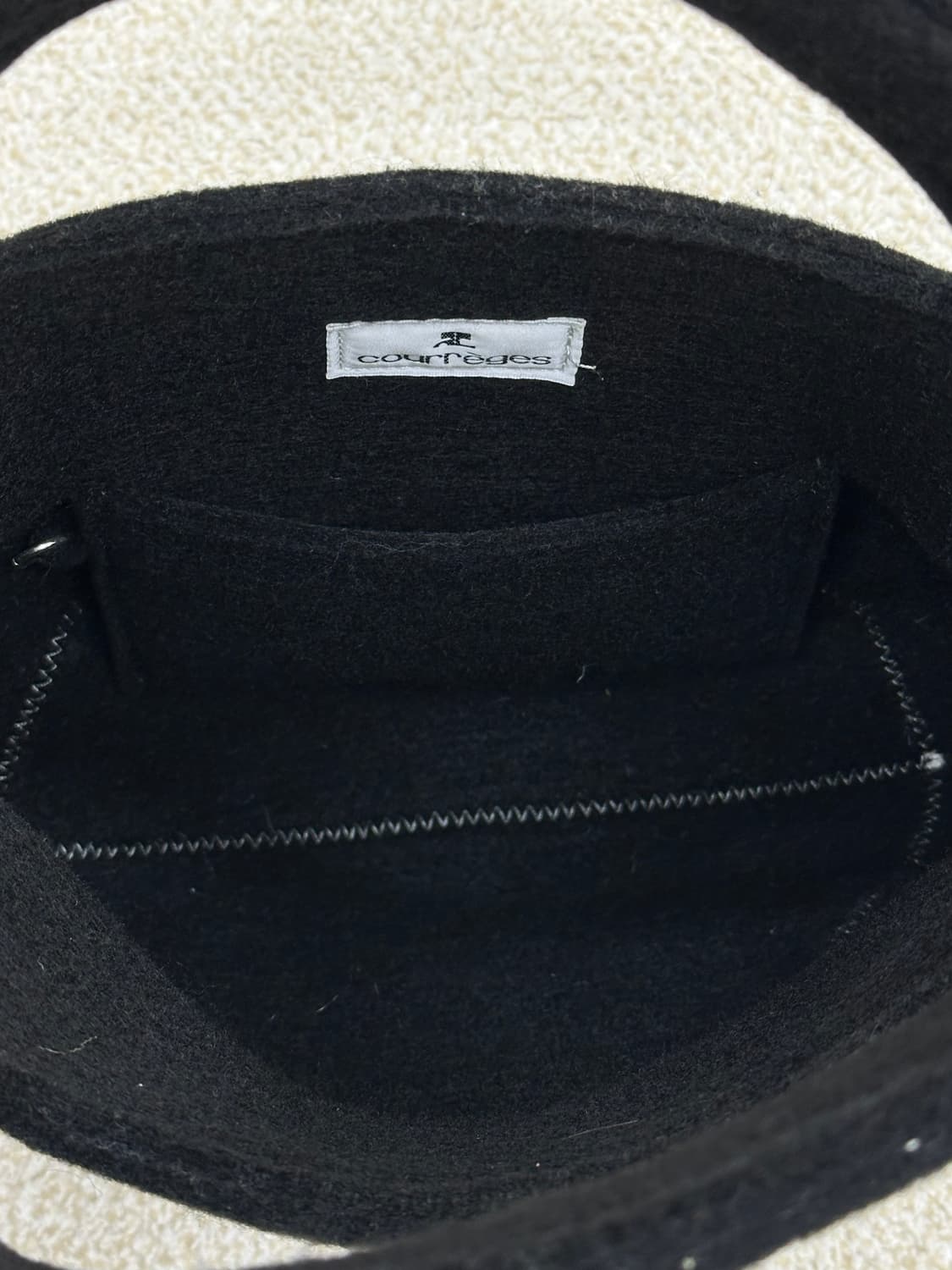 꾸레쥬 펠트 토트백+파우치 세트 상품이미지5