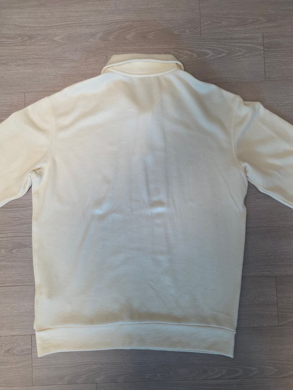 ZARA 남성 카라 니트 Ivory L 상품이미지4