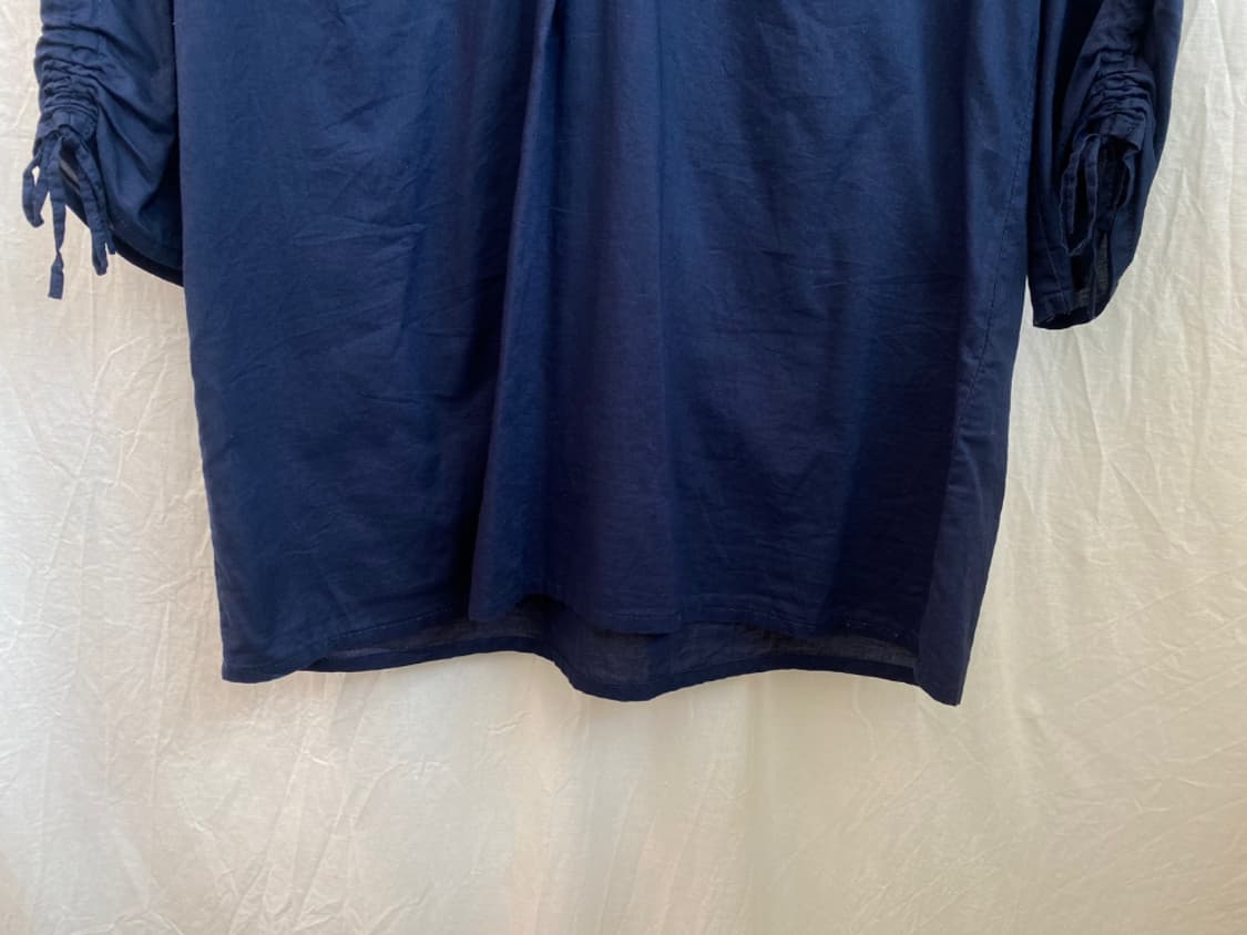 TRUNKMALE 네이비셔링블라우스(M) 상품이미지4