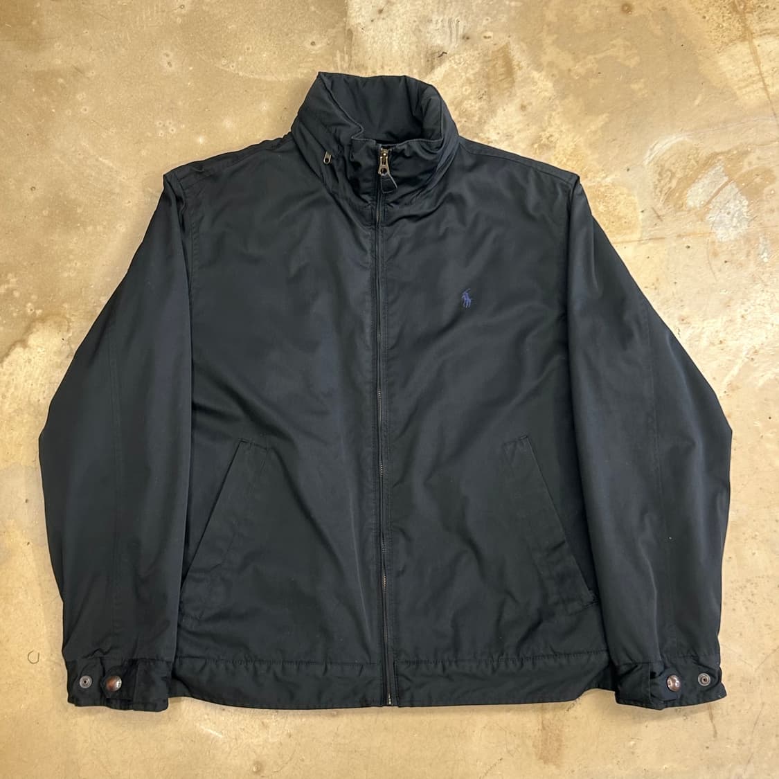 L 폴로랄프로렌 내장후드 블랙 폴리쉘 페리 자켓 상품이미지2