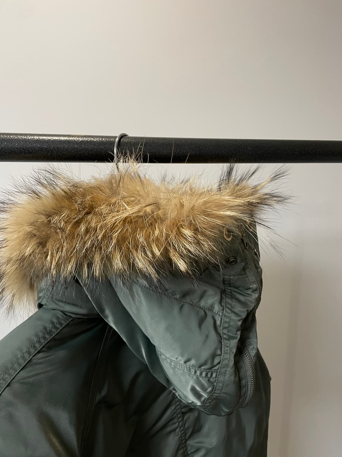 펜필드 40주년 카키 풀 후드 N2B 항공 점퍼 자켓 상품이미지3